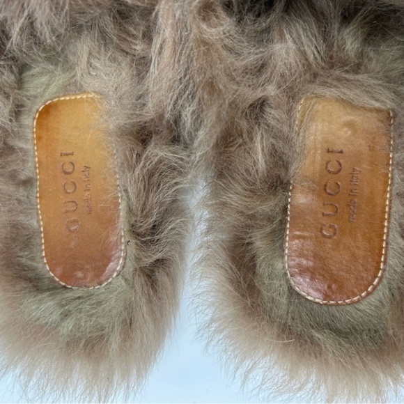Gucci Princetown Mules with Fur Size - Picture 3 of 9